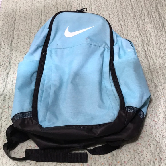 blue nike book bag